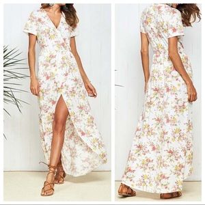 🌸🆕CREME DE LA CREME FLORAL MAXI DRESS NWTXL-2X🌸